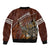 Deer Hunting Bomber Jacket In The Forest Brown - Wonder Print Shop