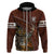 Deer Hunting Hoodie In The Forest Brown - Wonder Print Shop