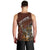 Deer Hunting Men Tank Top In The Forest Brown - Wonder Print Shop