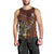 Deer Hunting Men Tank Top In The Forest Brown - Wonder Print Shop