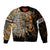 Deer Hunting Bomber Jacket Autumn Forest - Wonder Print Shop