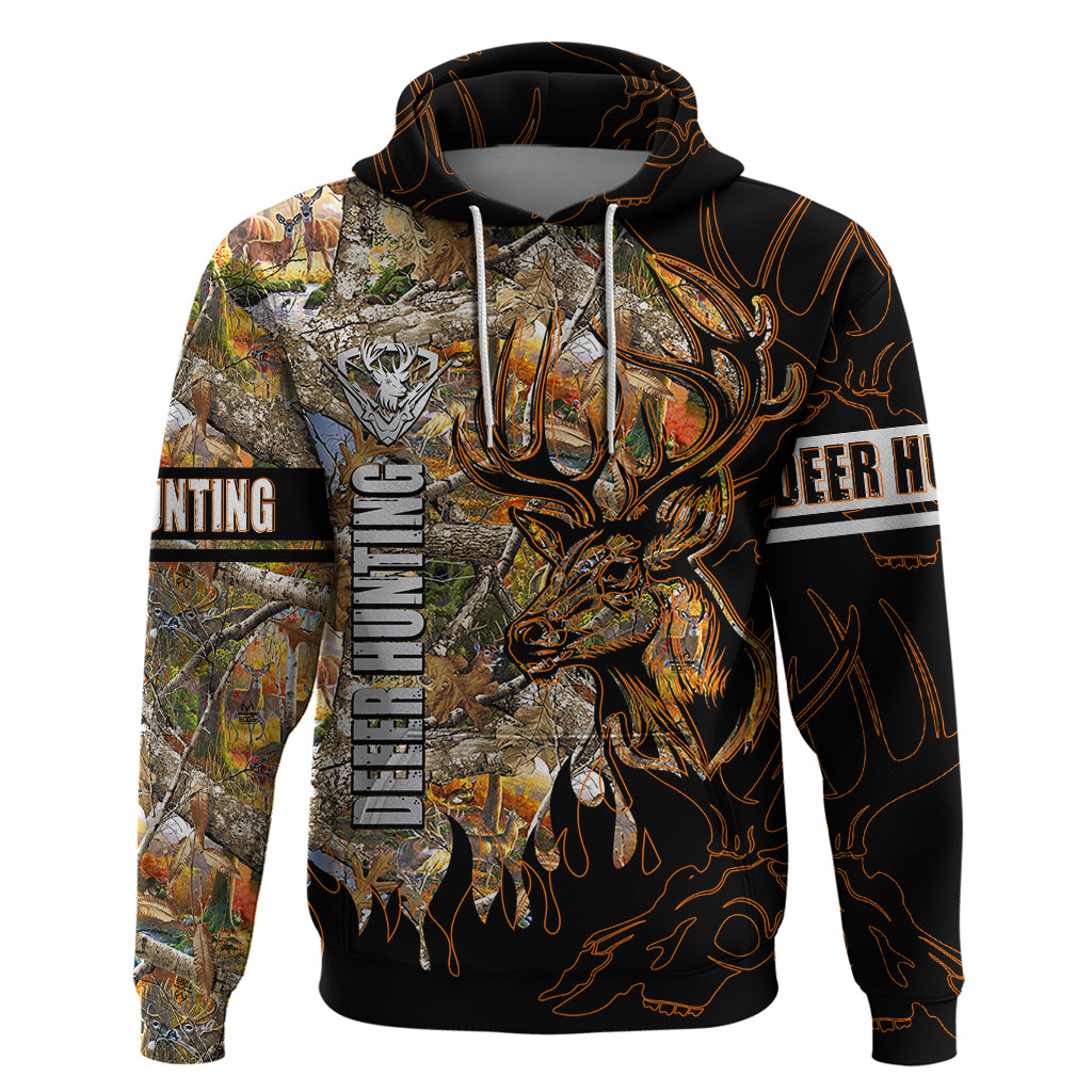 Deer Hunting Hoodie Autumn Forest - Wonder Print Shop