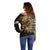 Deer Hunting Off Shoulder Sweater Autumn Forest - Wonder Print Shop