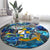 Anguilla Round Carpet - Wonder Print Shop