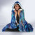 Aruba Hooded Blanket Sea Turtle Tropical Pattern - Wonder Print Shop