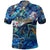 Aruba Polo Shirt Sea Turtle Tropical Pattern - Wonder Print Shop