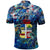 Aruba Polo Shirt Sea Turtle Tropical Pattern - Wonder Print Shop