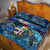 Aruba Quilt Bed Set Sea Turtle Tropical Pattern - Wonder Print Shop