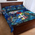 Aruba Quilt Bed Set Sea Turtle Tropical Pattern - Wonder Print Shop