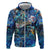 Aruba Zip Hoodie Sea Turtle Tropical Pattern - Wonder Print Shop