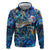 Aruba Zip Hoodie Sea Turtle Tropical Pattern - Wonder Print Shop