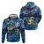 Aruba Zip Hoodie Sea Turtle Tropical Pattern - Wonder Print Shop