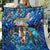 Saint Martin Quilt Sea Turtle Tropical Pattern - Wonder Print Shop