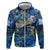 San Andres and Providencia Zip Hoodie Sea Turtle Tropical Pattern - Wonder Print Shop