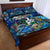 Saba Quilt Bed Set Sea Turtle Tropical Pattern - Wonder Print Shop