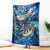 Montserrat Blanket Sea Turtle Tropical Pattern