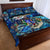 Montserrat Quilt Bed Set Sea Turtle Tropical Pattern - Wonder Print Shop