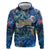 Bay Islands Department Zip Hoodie Sea Turtle Tropical Pattern - Wonder Print Shop