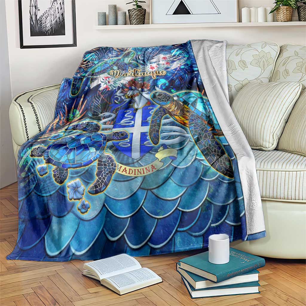 Martinique Blanket Sea Turtle Tropical Pattern