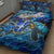 Martinique Quilt Bed Set Sea Turtle Tropical Pattern - Wonder Print Shop