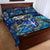 Martinique Quilt Bed Set Sea Turtle Tropical Pattern - Wonder Print Shop