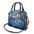 Martinique Shoulder Handbag Sea Turtle Tropical Pattern - Wonder Print Shop