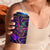 Mardi Gras 4 in 1 Can Cooler Tumbler Mask Glitter Art