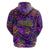 Mardi Gras Hoodie Mask Glitter Art - Wonder Print Shop