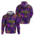 Mardi Gras Hoodie Mask Glitter Art - Wonder Print Shop