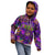 Mardi Gras Kid Hoodie Mask Glitter Art - Wonder Print Shop