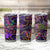 Mardi Gras Tumbler Cup Mask Glitter Art