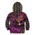 Happy Mardi Gras Kid Hoodie Mask Feather Colorfull - Wonder Print Shop