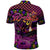 Happy Mardi Gras Polo Shirt Mask Feather Colorfull - Wonder Print Shop