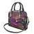 Happy Mardi Gras Shoulder Handbag Mask Feather Colorfull - Wonder Print Shop