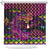 Happy Mardi Gras Shower Curtain Mask Feather Colorfull - Wonder Print Shop