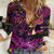 Happy Mardi Gras Women Casual Shirt Mask Feather Colorfull - Wonder Print Shop