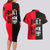 Built By Black History Couples Matching Long Sleeve Bodycon Dress and Hawaiian Shirt - Wonder Print Shop