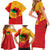 Black History Month Family Matching Short Sleeve Bodycon Dress and Hawaiian Shirt African February - Wonder Print Shop