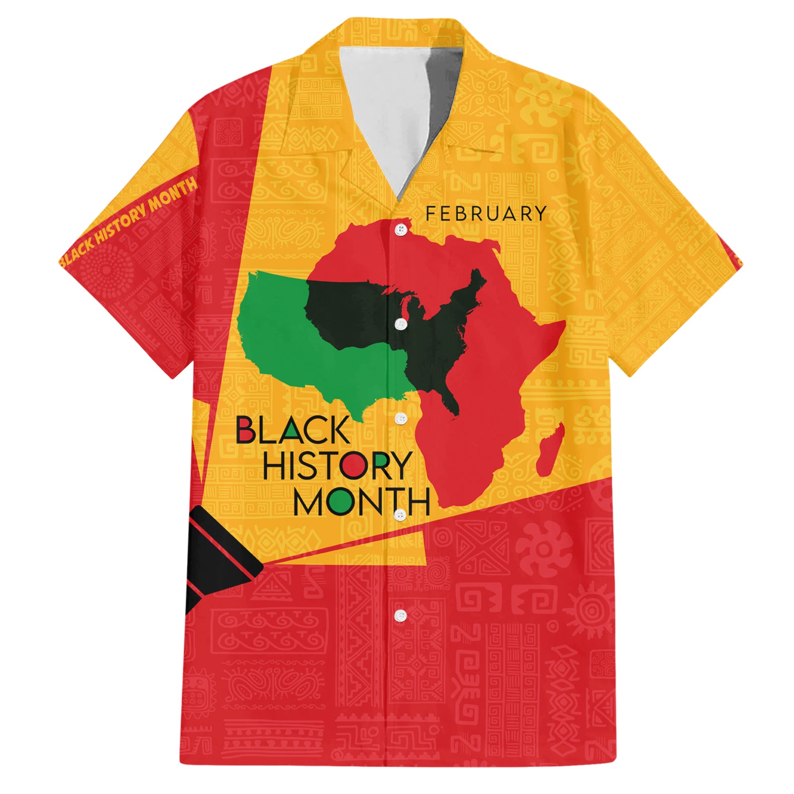 Black History Month Hawaiian Shirt African February - Wonder Print Shop