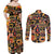 Personalized The Spirit Of Africa Couples Matching Off Shoulder Maxi Dress and Long Sleeve Button Shirt - Wonder Print Shop