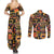 Personalized The Spirit Of Africa Couples Matching Summer Maxi Dress and Long Sleeve Button Shirt - Wonder Print Shop