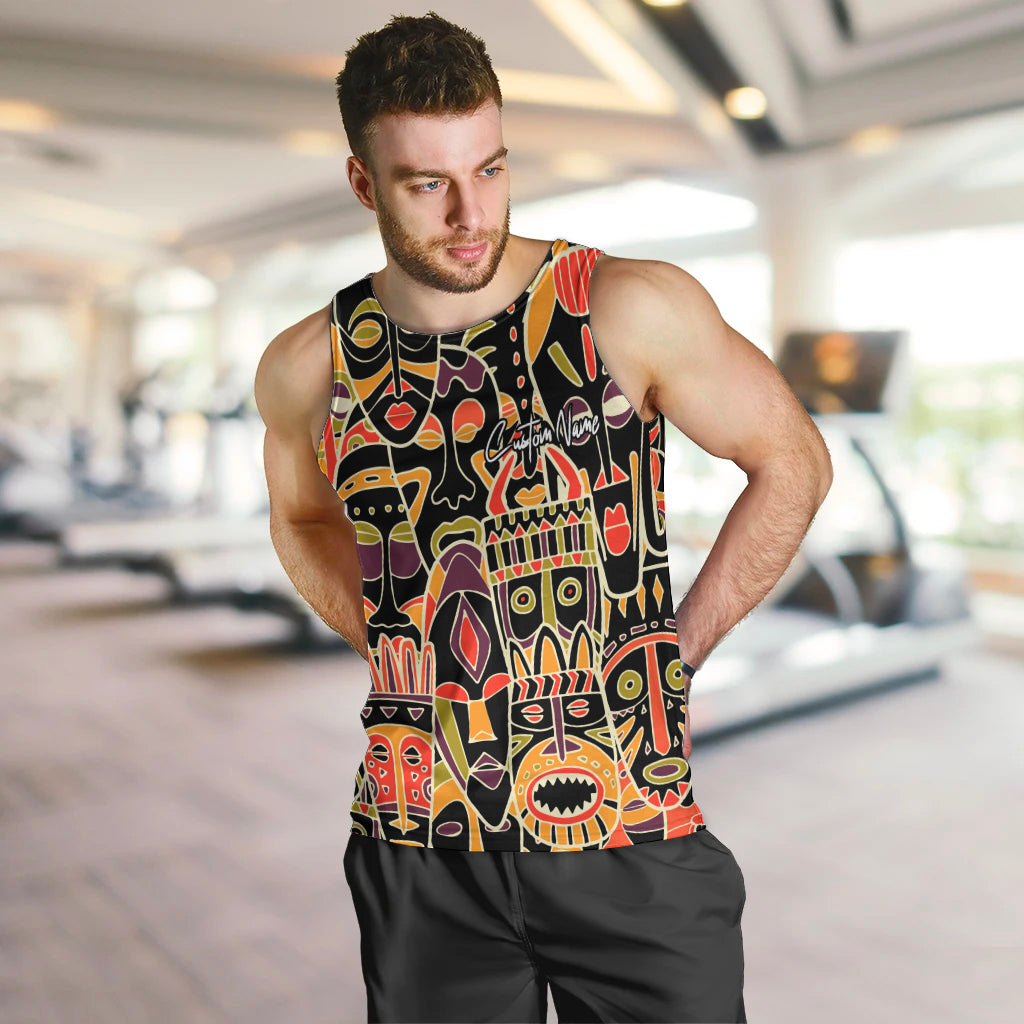 Personalized The Spirit Of Africa Men Tank Top - Wonder Print Shop