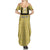 Personalized African Mudcloth Dashiki Summer Maxi Dress