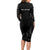 New Zealand Long Sleeve Bodycon Dress Rugby 2023 Champions Black - Wonder Print Shop