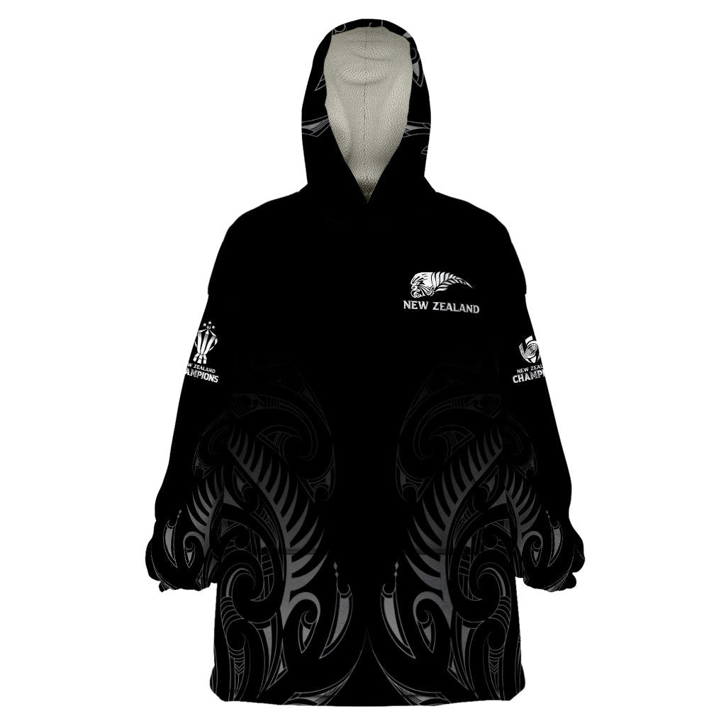 new-zealand-wearable-blanket-hoodie-rugby-2023-champions-black