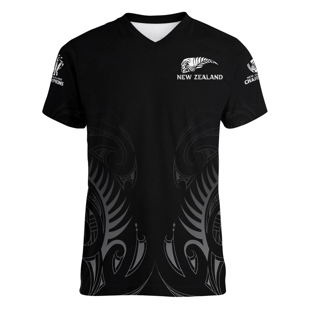 new-zealand-women-v-neck-t-shirt-rugby-2023-champions-black