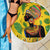 Personalized Africa Woman Beach Blanket Tropical Style - Wonder Print Shop