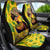 Personalized Africa Woman Car Seat Cover Tropical Style - Wonder Print Shop