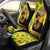 Personalized Africa Woman Car Seat Cover Tropical Style - Wonder Print Shop