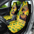 Personalized Africa Woman Car Seat Cover Tropical Style - Wonder Print Shop